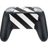 Black and White Geometric Stripes Nintendo Switch 2 (2025) Pro Controller Skin
