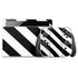 Black and White Geometric Stripes Nintendo Skins