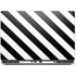 Black and White Geometric Stripes Dell Precision Skin