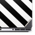 Black and White Geometric Stripes Dell Precision Skin