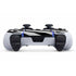 Black and White Geometric Stripes PS5 DualSense Edge Pro Controller Skin