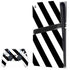 Black and White Geometric Stripes PS5 Pro Bundle Skin