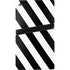 Black and White Geometric Stripes PS5 Pro Disk Console Skin