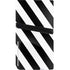 Black and White Geometric Stripes PS5 Pro Disk Console Skin
