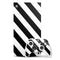 Black and White Geometric Stripes Xbox Series X Skins