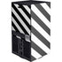 Black and White Geometric Stripes XBox Series X Digital Edition Console Skin