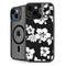 Black and White iPhone 14 Plus Kickstand Case