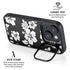 Black and White iPhone 14 Plus Kickstand Case