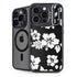 Black and White iPhone 14 Pro Kickstand Case