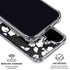 Black and White iPhone 16 Clear Case
