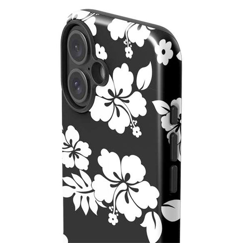 Black and White iPhone 16 Impact Case