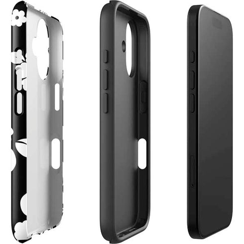 Black and White iPhone 16 Impact Case