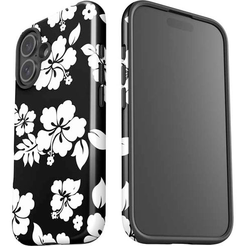 Black and White iPhone 16 Impact Case
