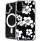 Black and White iPhone 16 Plus MagSafe Case