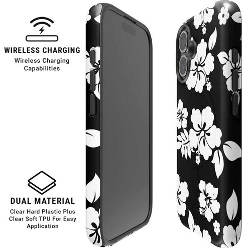 Black and White iPhone 16 Plus Magsafe Impact Case
