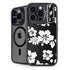 Black and White iPhone 16 Pro Kickstand Case
