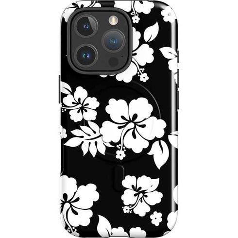Black and White iPhone 16 Pro Magsafe Impact Case
