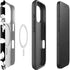 Black and White iPhone 16 Pro Magsafe Impact Case