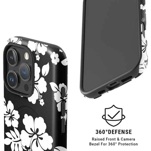 Black and White iPhone 16 Pro Magsafe Impact Case