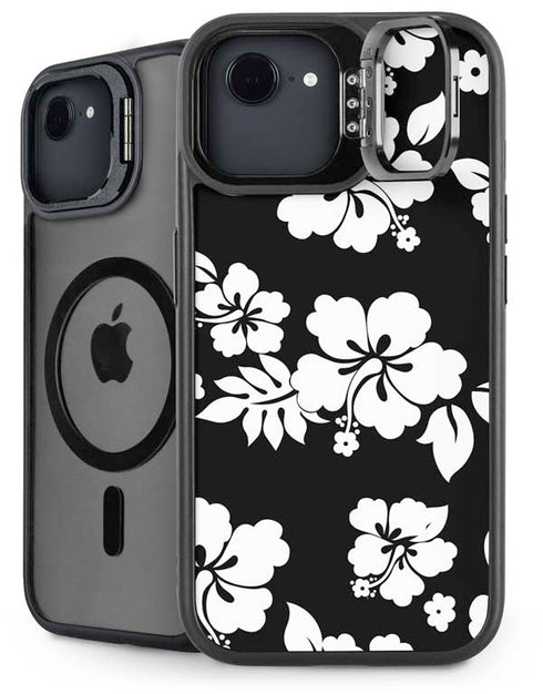 Black and White iPhone 16e Kickstand Case