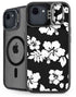 Black and White iPhone 16e Kickstand Case