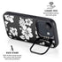 Black and White iPhone 16e Kickstand Case