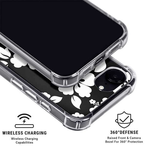 Black and White iPhone 16e MagSafe Case