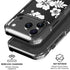 Black and White iPhone 18 Pro Clear Case