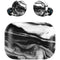 Black and White Marble Ink Amazon Echo Buds Skin