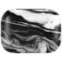 Black and White Marble Ink Amazon Echo Buds Skin