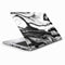 Black and White Marble Ink HP Elitebook Skin