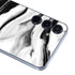 Black and White Marble Ink Galaxy A35 5G Skin