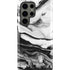 Black and White Marble Ink Galaxy S23 Ultra Pro Case