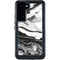 Black and White Marble Ink Galaxy S24 Plus Waterproof Case