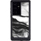 Black and White Marble Ink Galaxy S24 Ultra Waterproof Case