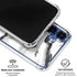 Black and White Marble Ink Galaxy S25 Plus Clear Case