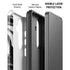 Black and White Marble Ink Galaxy S26 Impact Case