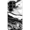 Black and White Marble Ink Galaxy S26 Ultra Impact Case