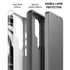 Black and White Marble Ink Galaxy S26 Ultra Impact Case