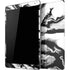 Black and White Marble Ink iPad Skins