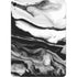 Black and White Marble Ink Apple iPad Air Skin