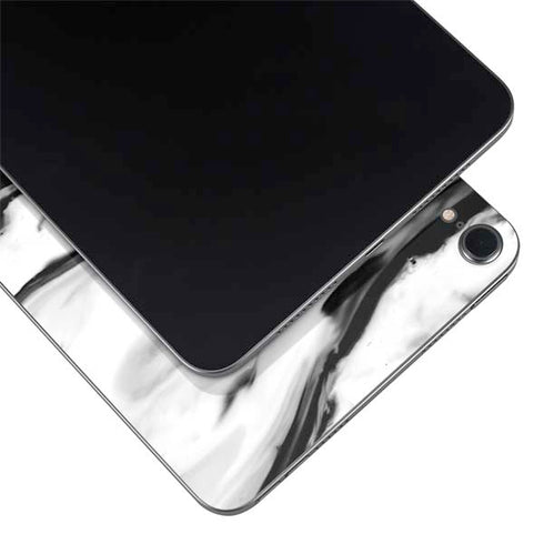 Black and White Marble Ink Apple iPad Mini Skin