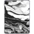 Black and White Marble Ink iPad Pro 11in (2024) Clear Case