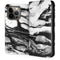 Black and White Marble Ink iPhone 13 Pro Folio Case