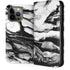 Black and White Marble Ink iPhone 13 Pro Max Folio Case