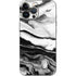 Black and White Marble Ink iPhone 15 Pro Max Skin
