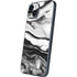Black and White Marble Ink iPhone 15 Skin