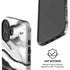Black and White Marble Ink iPhone 16 Magsafe Impact Case