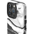 Black and White Marble Ink iPhone 16 Pro Impact Case