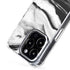 Black and White Marble Ink iPhone 16 Pro MagSafe Case